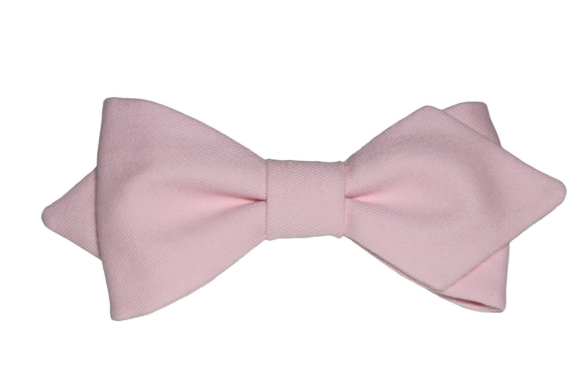 noeud papillon couleur rose poudré