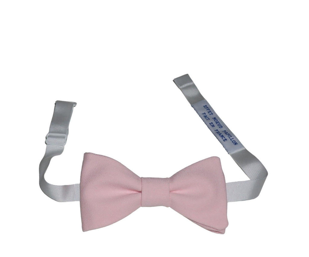 noeud papillon rose poudré