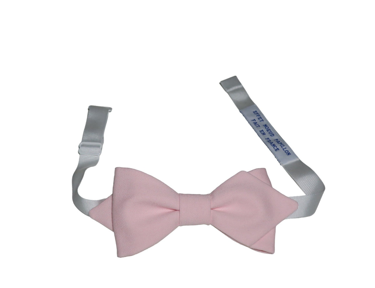 Noeud papillon Rose Poudré - Effet Noeud Pap