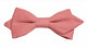 Nœud papillon rose saumon, l'accessoire idéal.