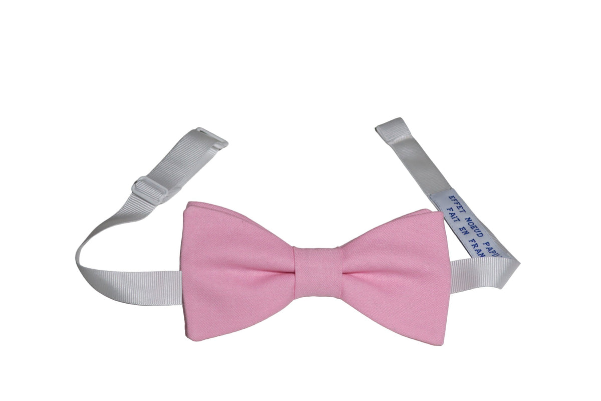 Noeud papillon rose sorbet - Effet Noeud Pap