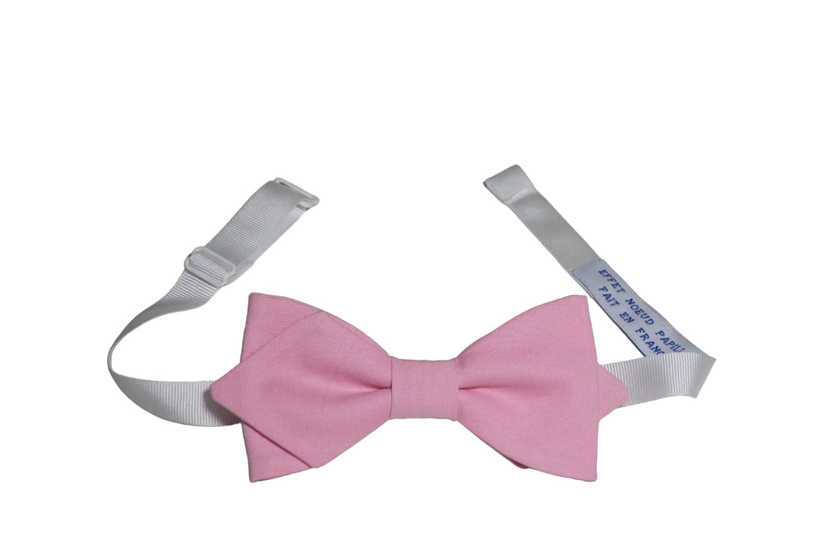 Noeud papillon rose sorbet - Effet Noeud Pap