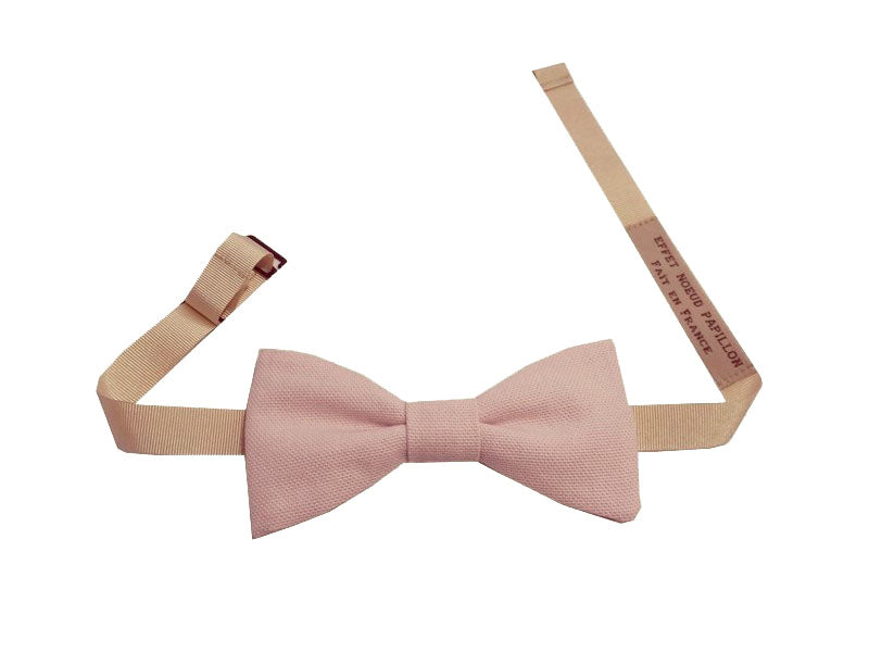 Noeud papillon rose tendre - Effet Noeud Pap