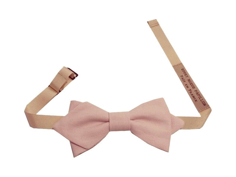 Noeud papillon rose tendre - Effet Noeud Pap