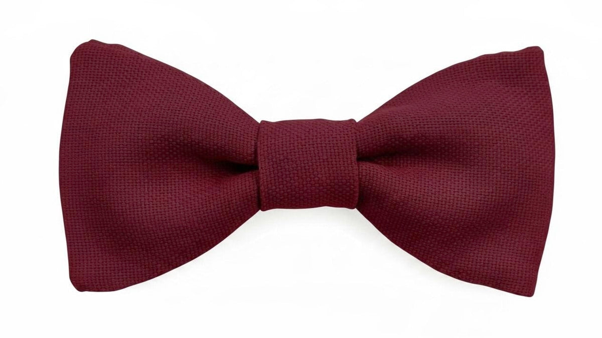 Noeud papillon bordeaux
