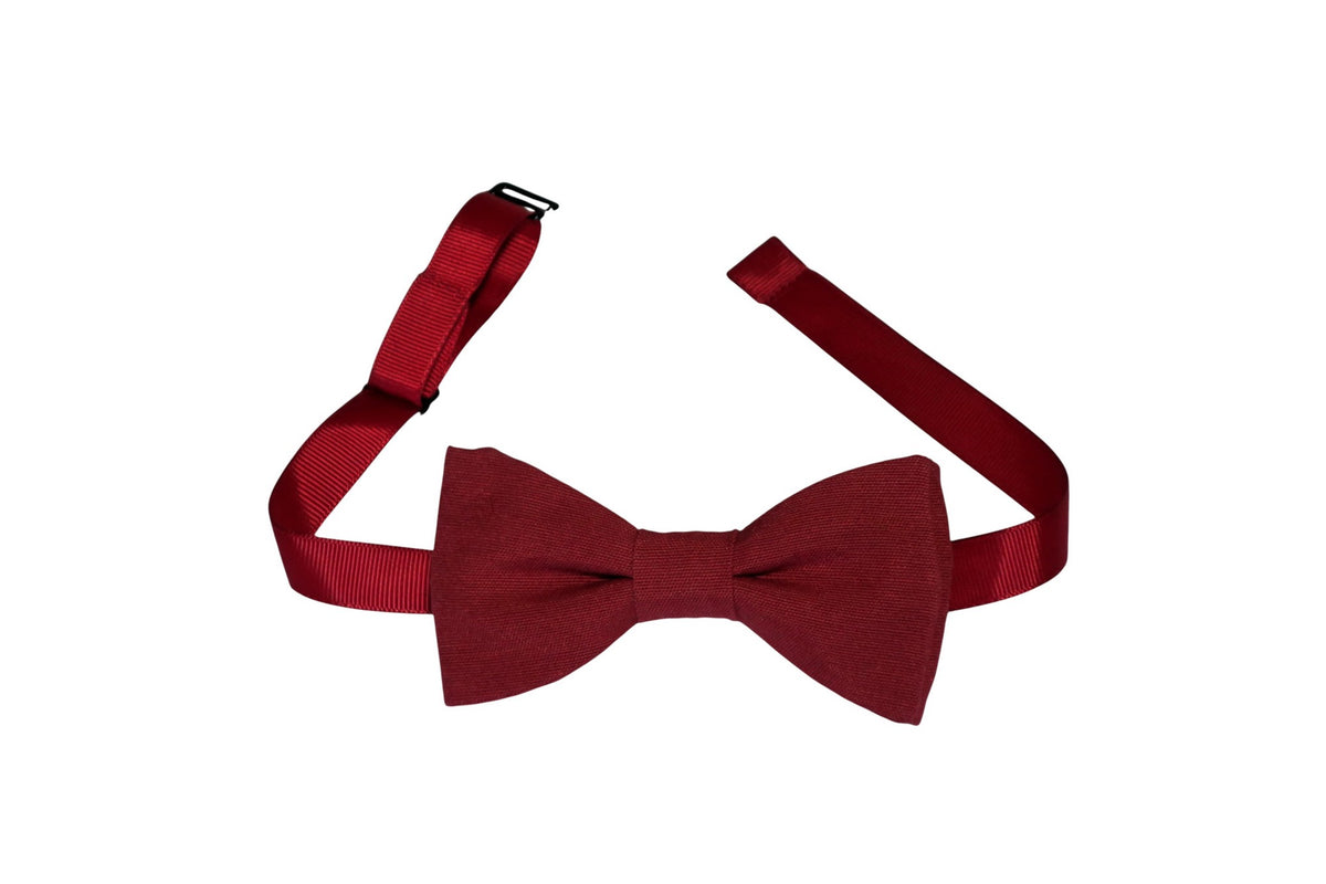 Noeud papillon rouge bourgogne - Effet Noeud Pap