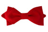 Nœud papillon rouge coquelicot, un accessoire audacieux pour un style élégant et vibrant