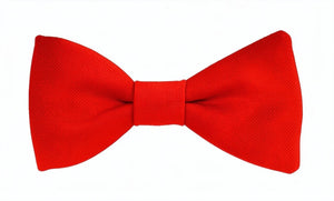 Nœud papillon rouge écarlate chic, parfait pour soirée élégante
