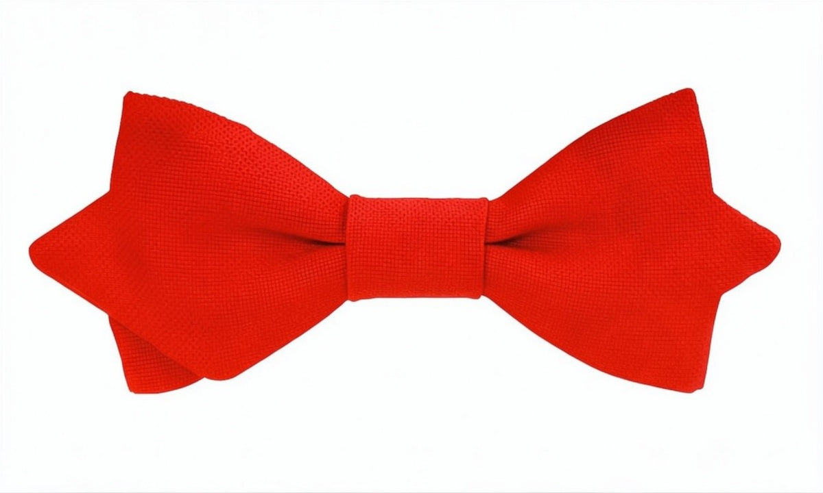 Noeud papillon rouge écarlate