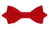 Noeud papillon rouge carmin