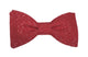 Noeud papillon rouge brillant à paillettes