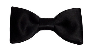 Noeud papillon noir satin - Effet Noeud Pap