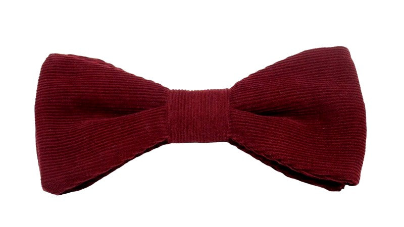 Noeud papillon velours bordeaux - Effet Noeud Pap