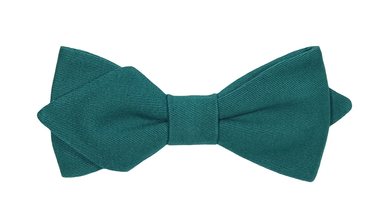 Noeud papillon vert bouteille