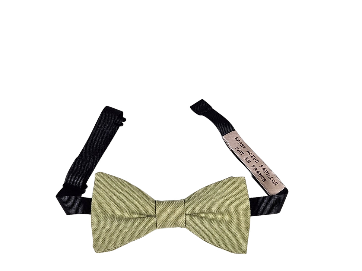 Noeud papillon vert pâle - Effet Noeud Pap