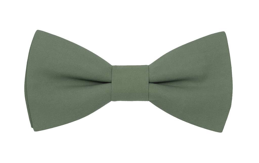 Noeud papillon vert sauge