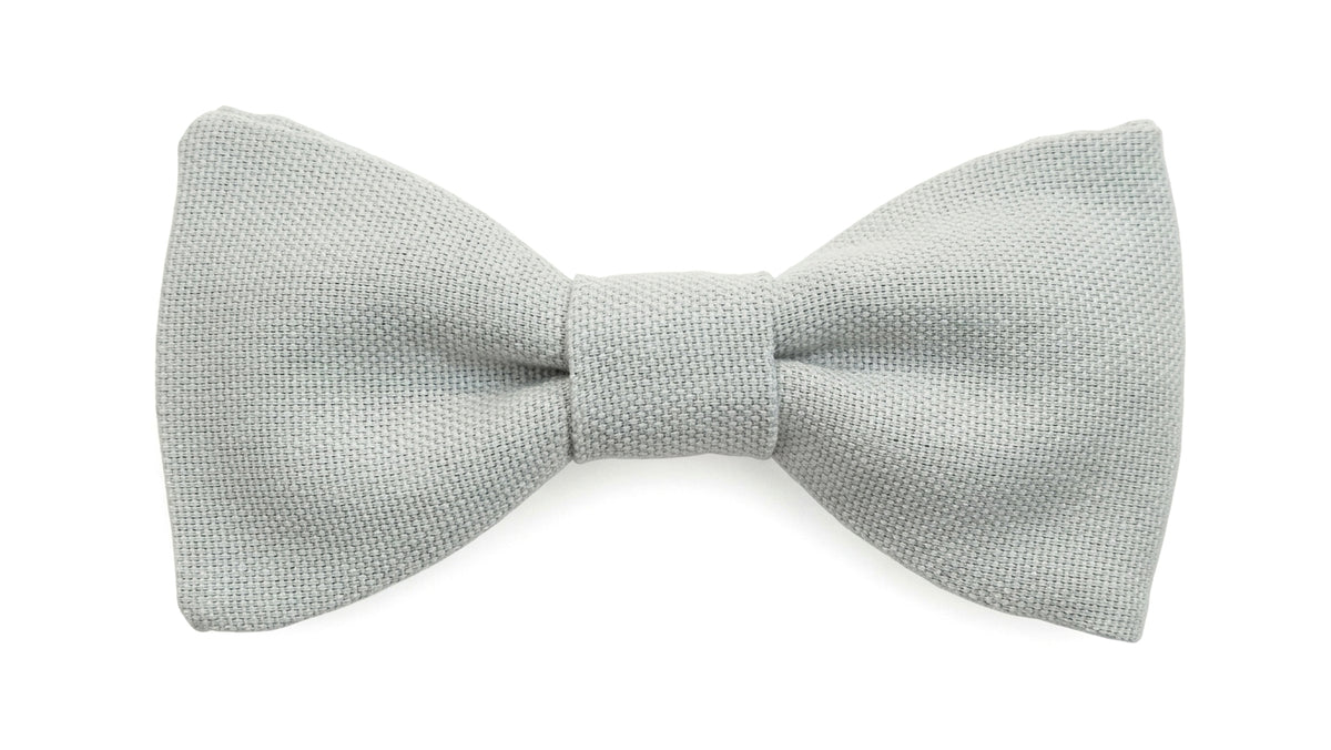 Nœud papillon vert eucalyptus pour homme.