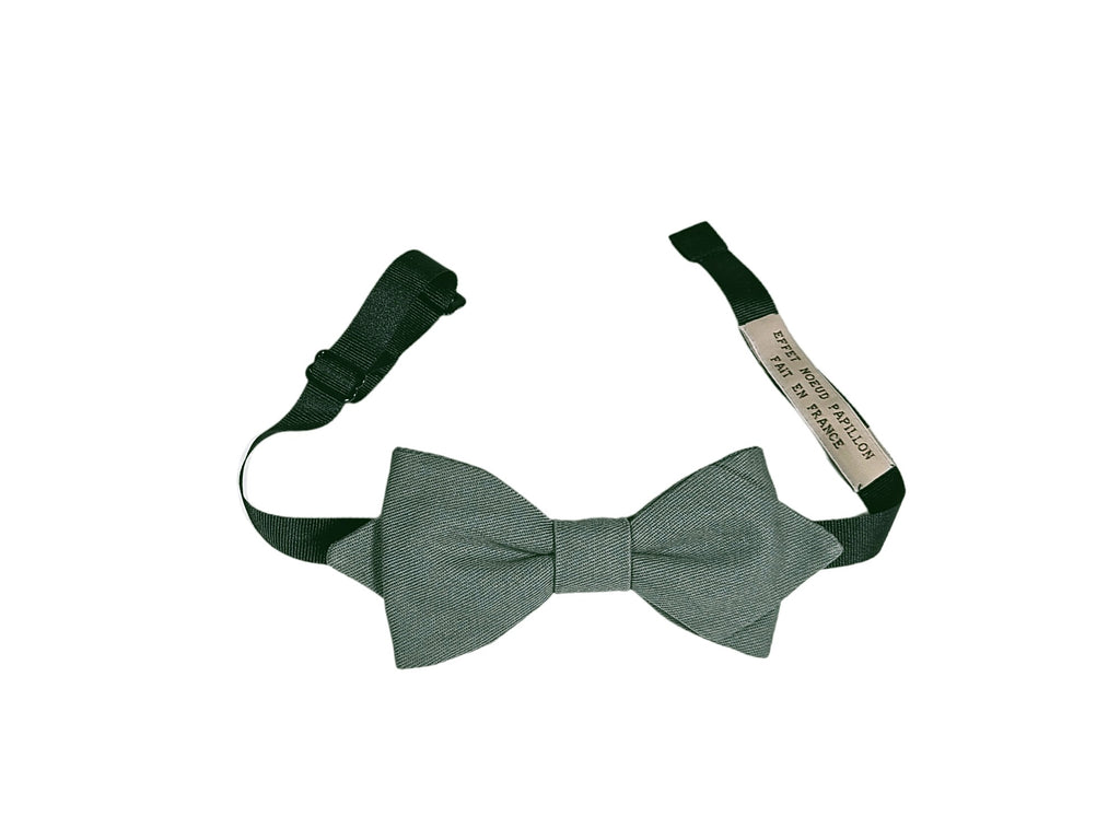 Noeud papillon vert kaki - Effet Noeud Pap