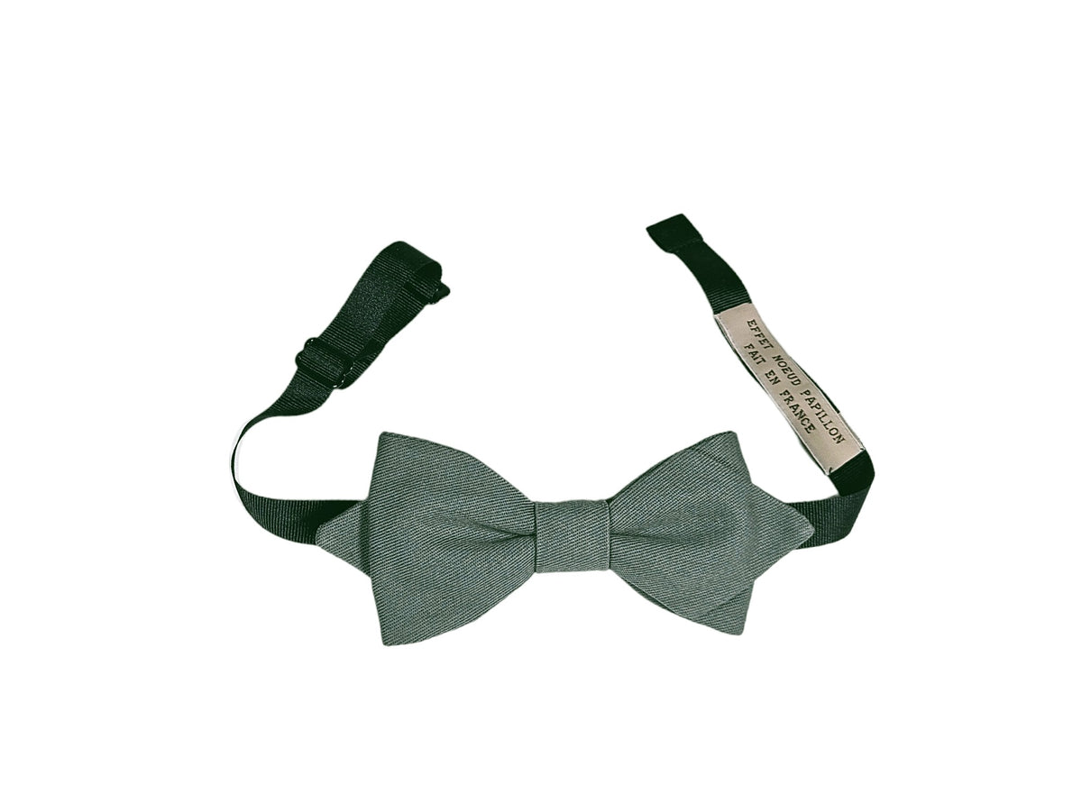 Noeud papillon vert kaki - Effet Noeud Pap