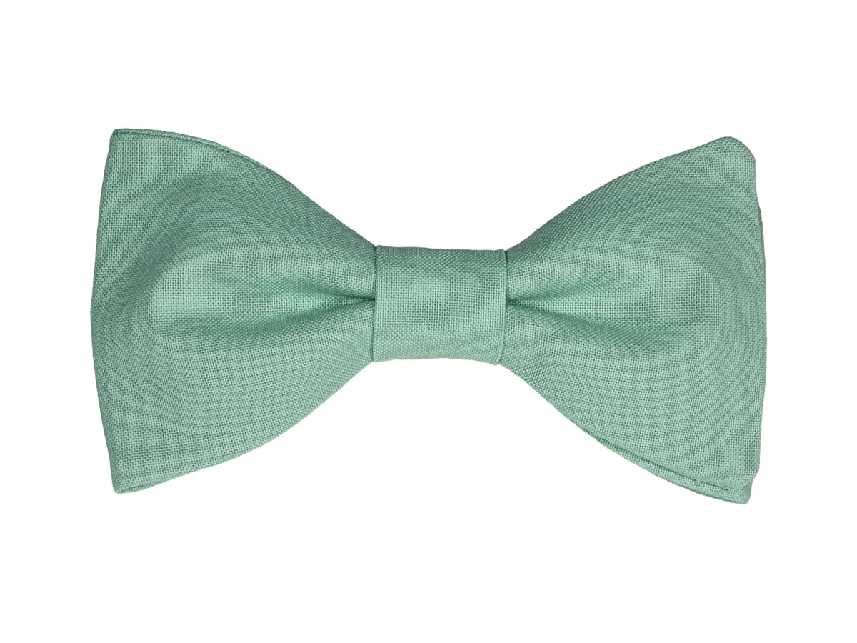 Nœud papillon vert clair
