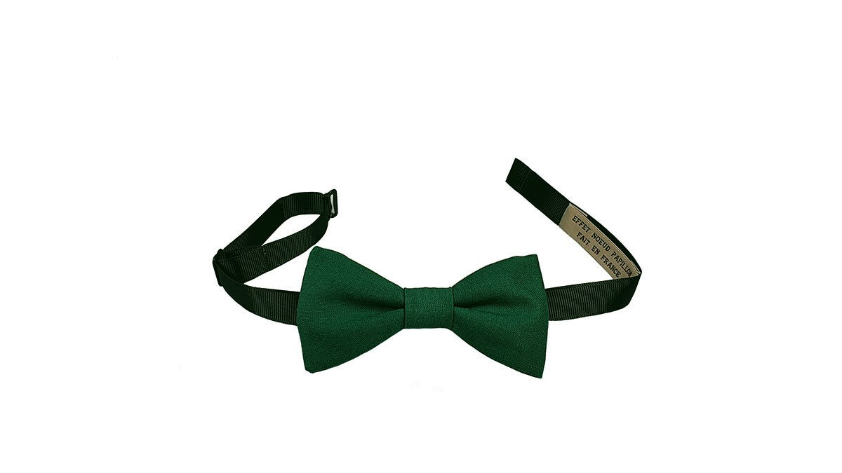 Noeud papillon Vert Sapin Foncé - Effet Noeud Pap