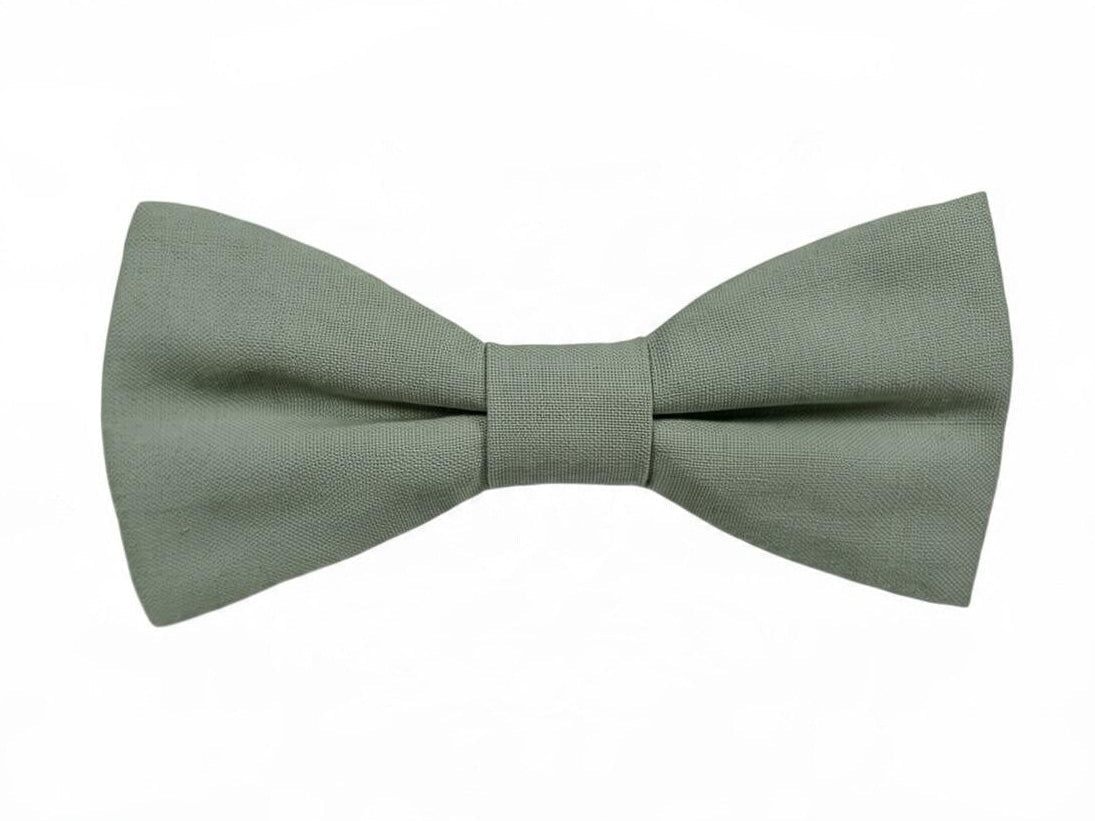Noeud papillon vert sauge