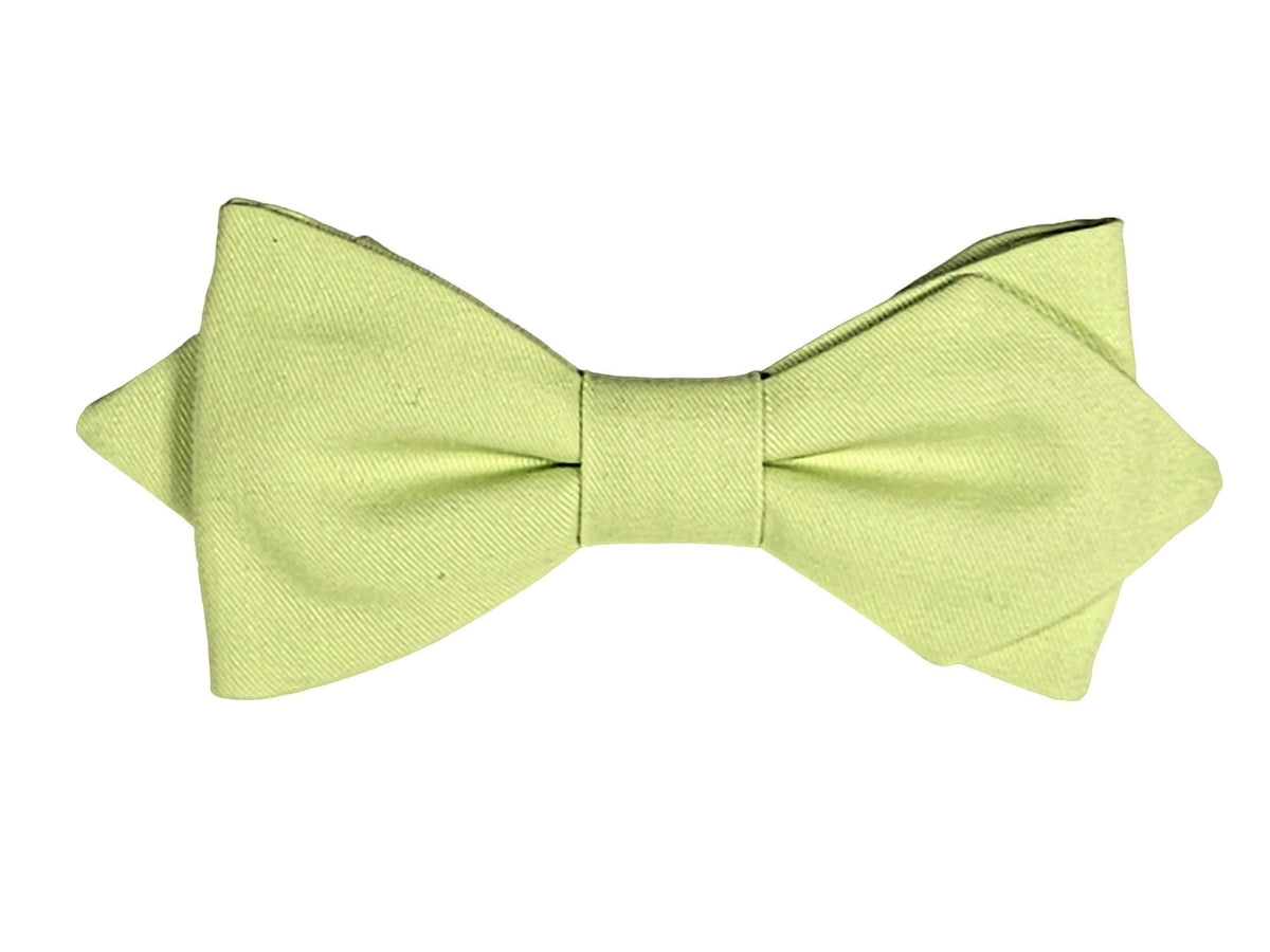 Noeud papillon vert tilleul - Effet Noeud Pap