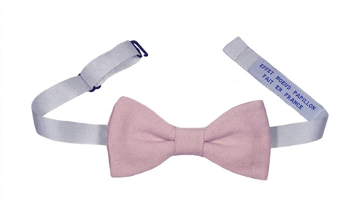 Noeud papillon Vieux Rose