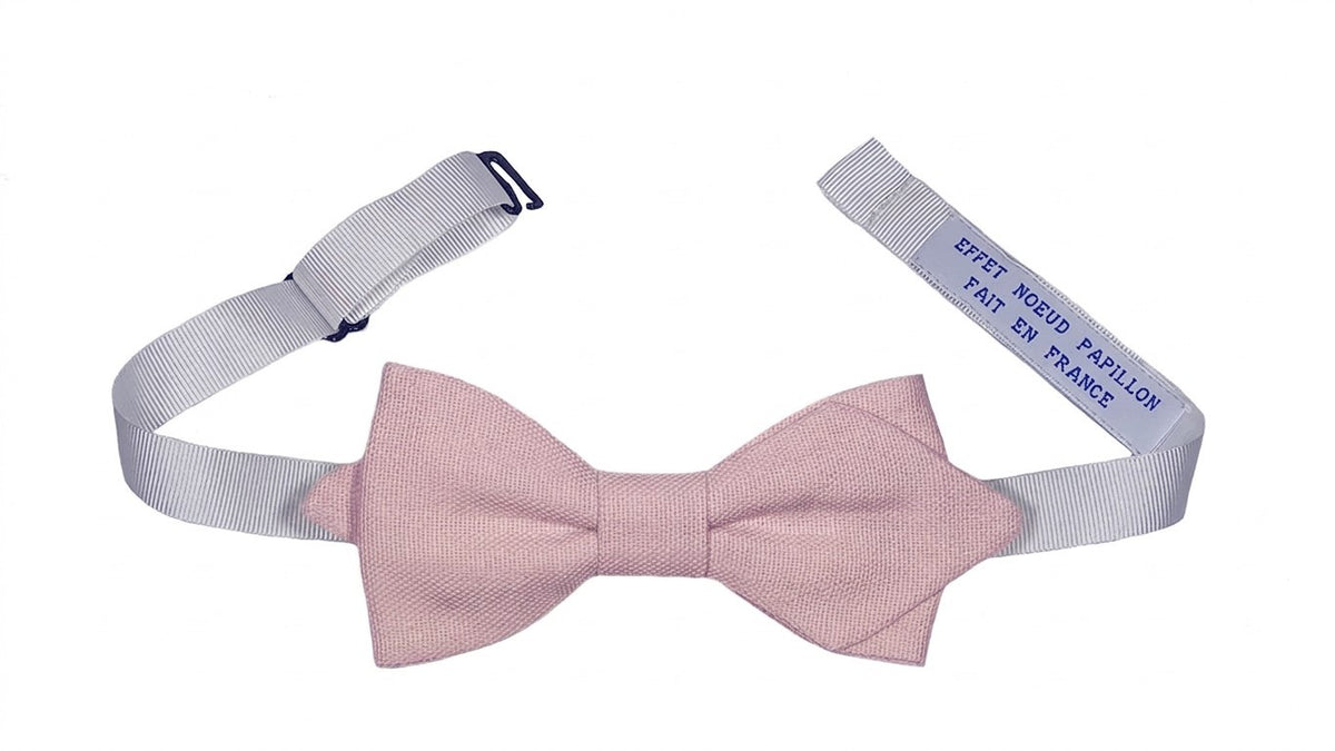 Noeud papillon Vieux Rose