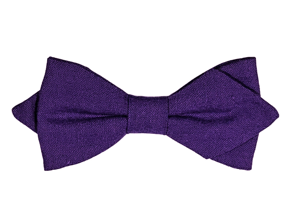 Noeud papillon violet