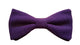 Nœud papillon dans une teinte violette foncée : une explosion de richesse et d'élégance. Ce nœud papillon, avec sa nuance profonde de violet, incarne la sophistication et l'intrigue
