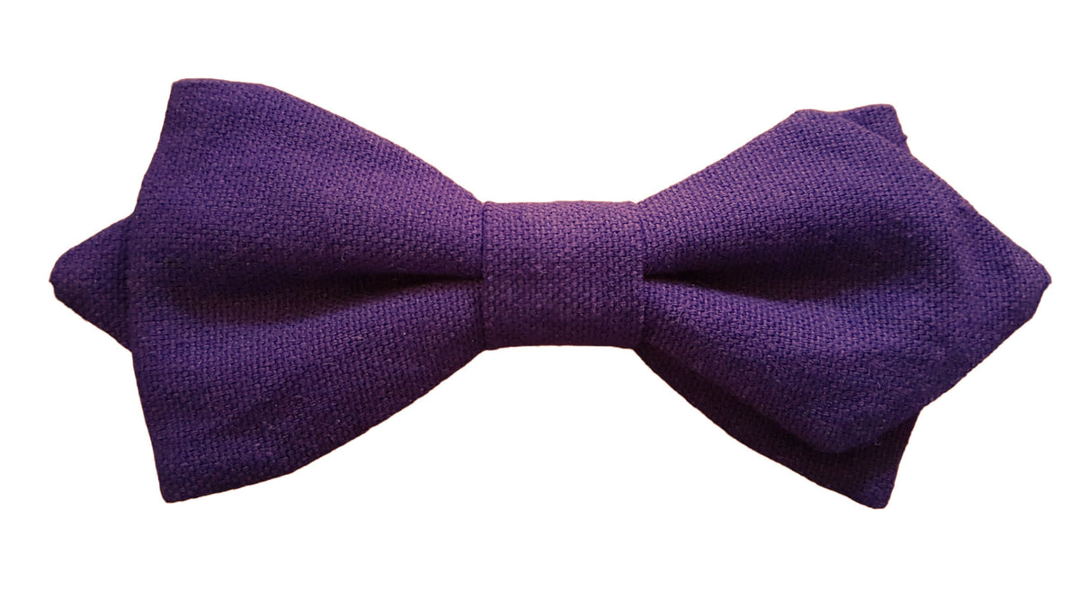 Noeud papillon violet foncé - Effet Noeud Pap