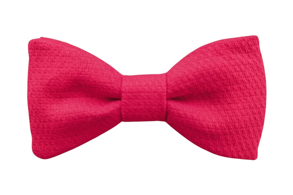 Nœud papillon rose framboise chic, parfait pour soirée élégante et événement festif.
