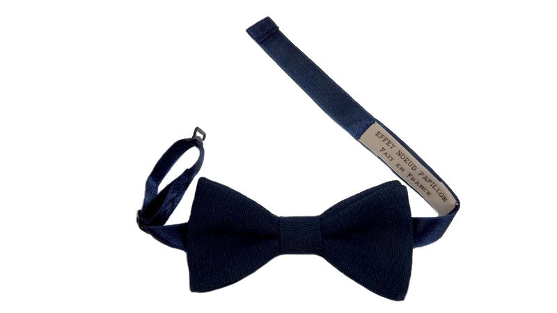 Noeud papillon bleu marine - Effet Noeud Pap