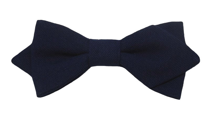 Nœud papillon bleu marine 