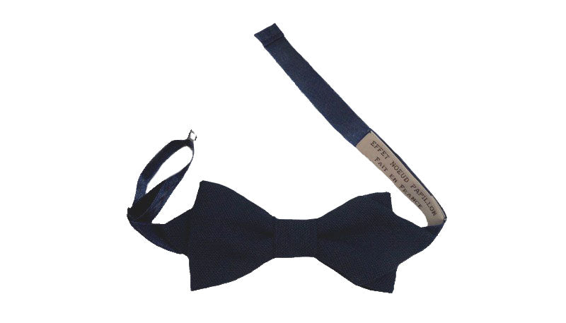Noeud papillon bleu marine - Effet Noeud Pap