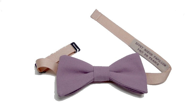 Noeud papillon parme - Effet Noeud Pap