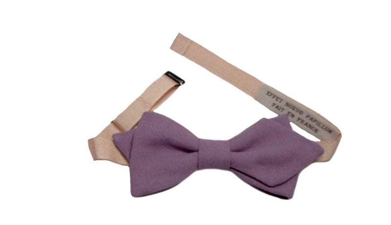 Noeud papillon parme - Effet Noeud Pap