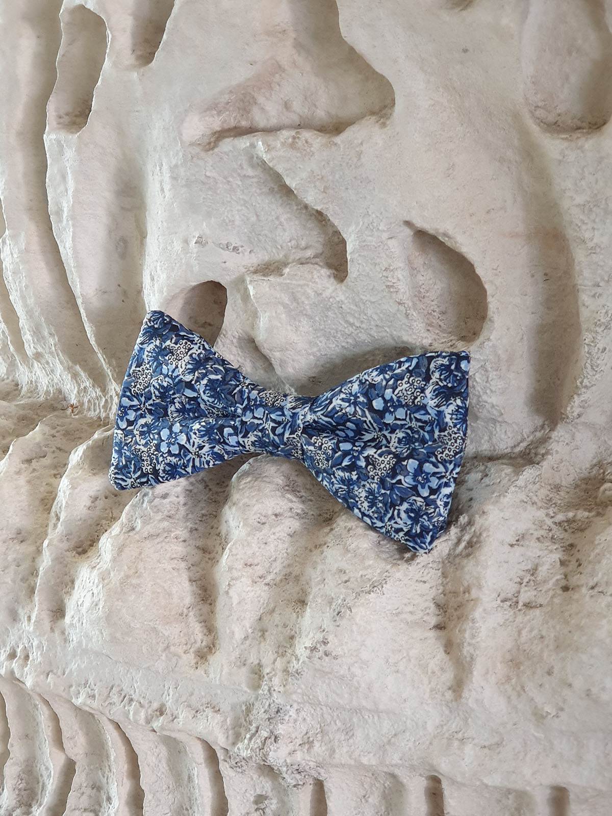 Noeud papillon Liberty bleu nuit