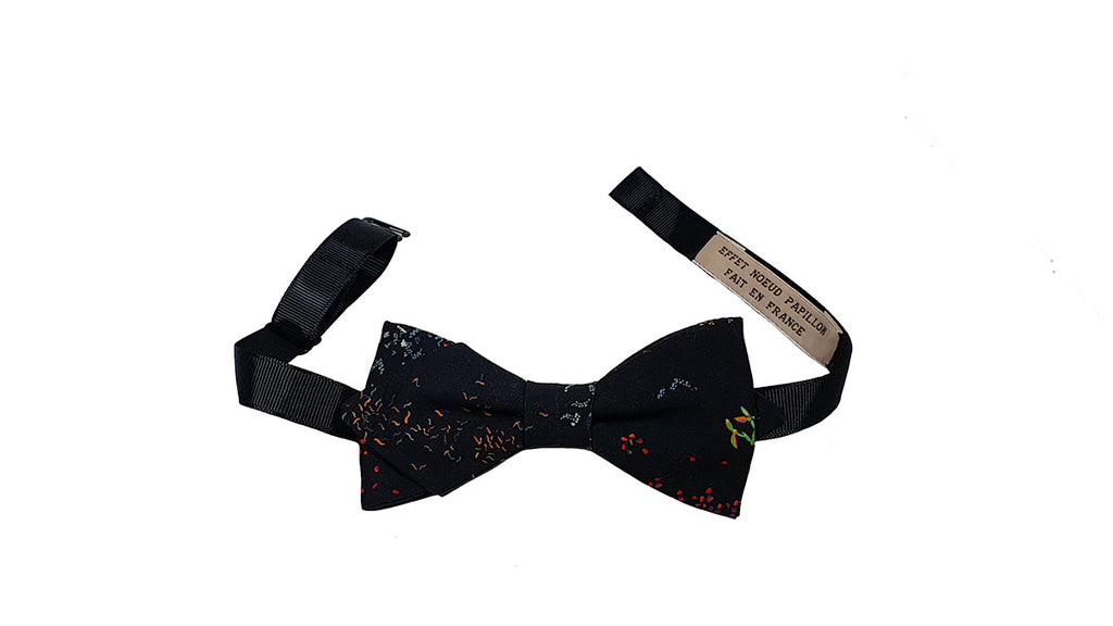 Noeud papillon Liberty Noir