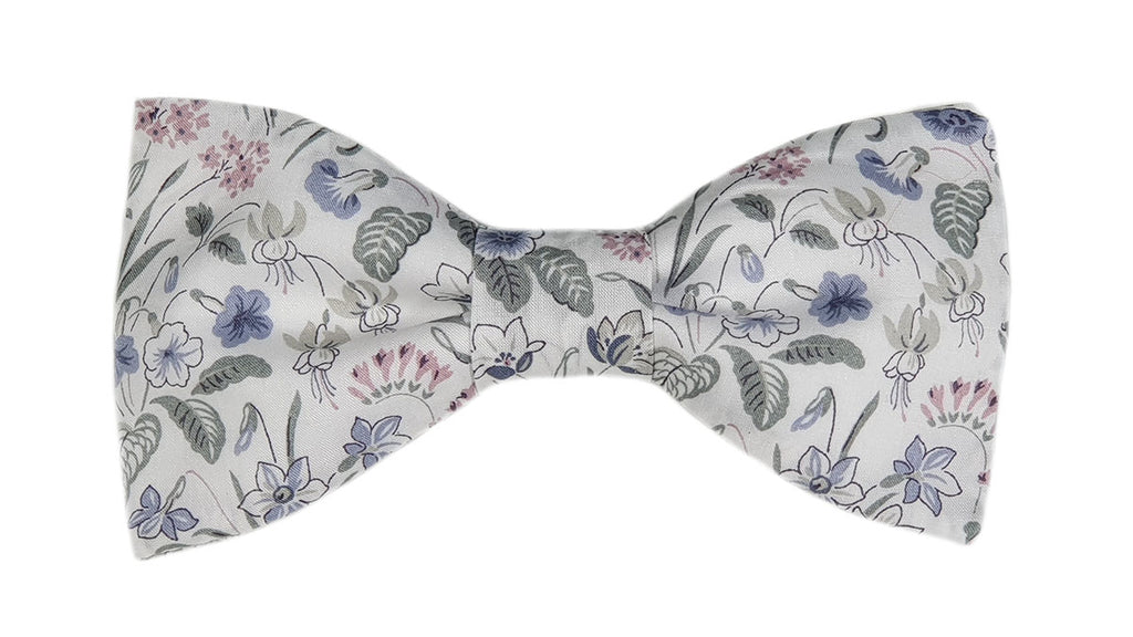 Nœud papillon Liberty vert sauge