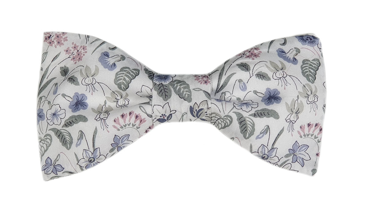 Nœud papillon Liberty vert sauge