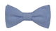 Noeud papillon à carreaux bleu acier sur fond bleu clair - Effet Noeud Pap