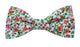 Noeud papillon fleuri rose et rouge - Effet Noeud Pap