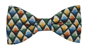 Noeud papillon à losanges multicolores - Effet Noeud Pap