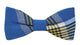 Noeud papillon madras bleu - Effet Noeud Pap