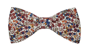 noeud papillon liberty terracotta