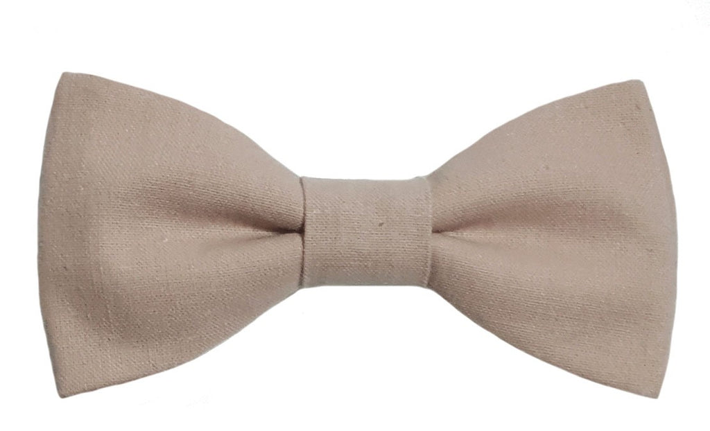 Nœud papillon nude pour mariage élégant