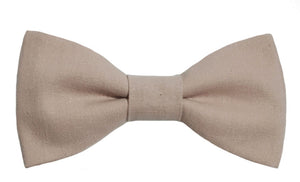 Nœud papillon nude pour mariage élégant