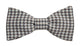 Noeud papillon pied de poule gris - Effet Noeud Pap